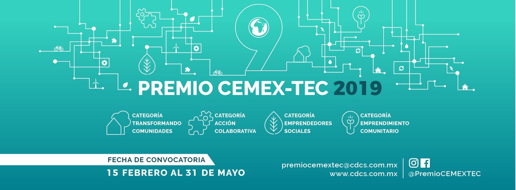 El premio CEMEX-Tec lanza su edición 2019 con dos nuevas categorías