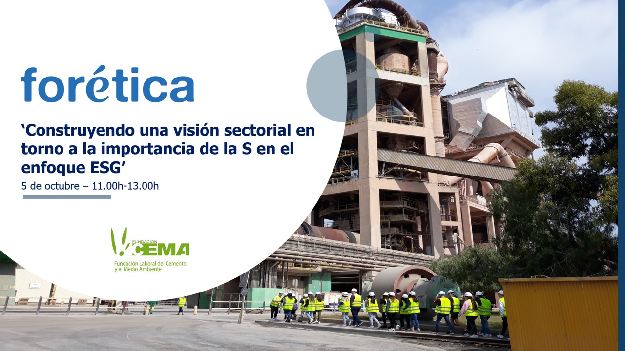 La Fundación CEMA organiza el taller “Construyendo una visión sectorial en torno a la importancia de la S en el enfoque ESG” impartido por Forética