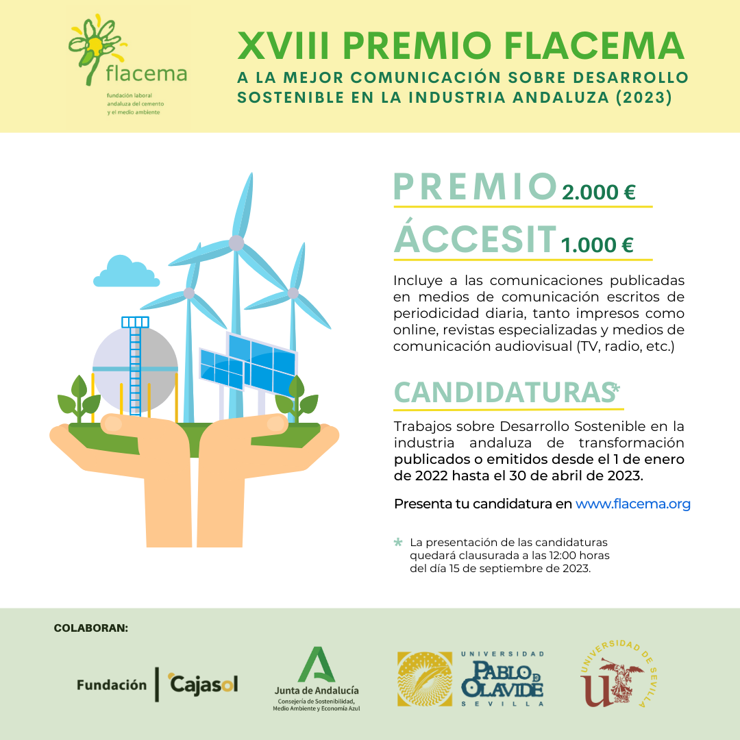 Flacema premia la mejor comunicación sobre desarrollo sostenible en la industria andaluza