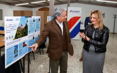 La consellera Nuria Montes visita la fábrica de Cemex en Alicante para conocer la estrategia de descarbonización de la compañía