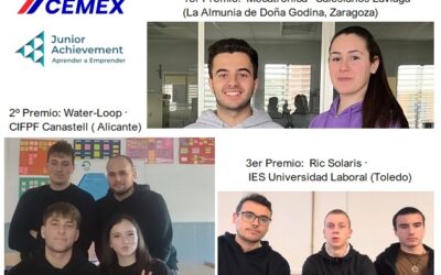 Entregados los premios al mejor proyecto de ciudad sostenible de Cemex a los estudiantes de FP