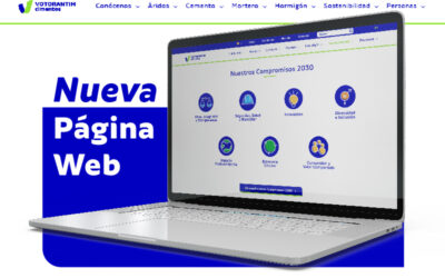 Votorantim Cimentos estrena web con el foco puesto en la sostenibilidad y los clientes