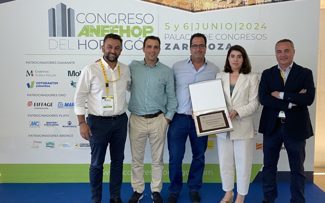 Prebetong Hormigones es reconocida en los Premios ANEFHOP  por su responsabilidad social y ética empresarial