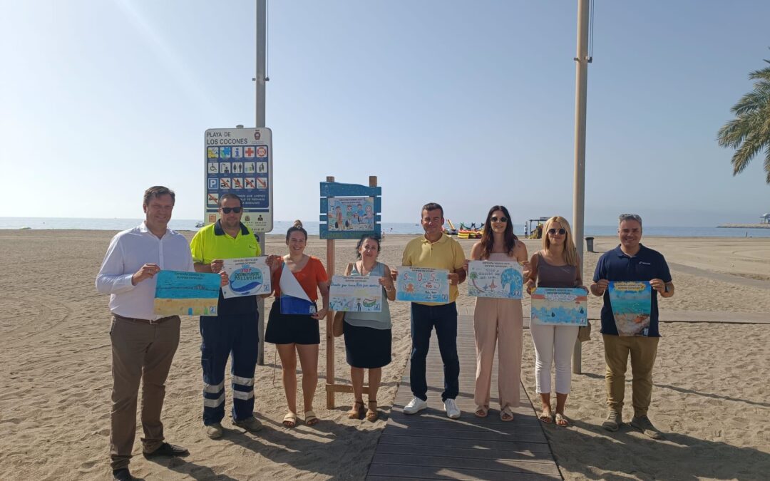 El CEIP Federico García Lorca, apoyado por Holcim, vuelve a concienciar sobre el cuidado de las playas con «Carboneras siembra futuro»