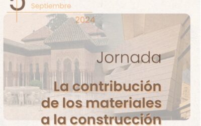 Jornada “La contribución de los materiales a la construcción sostenible»