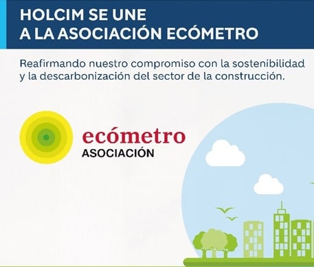 Holcim se adhiere a Asociación Ecómetro para impulsar la descarbonización de la construcción