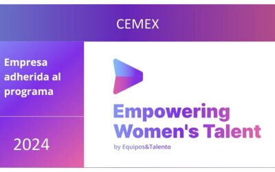 Cemex se adhiere al programa ‘Empowering Women’s Talent’ para reforzar su compromiso con la igualdad